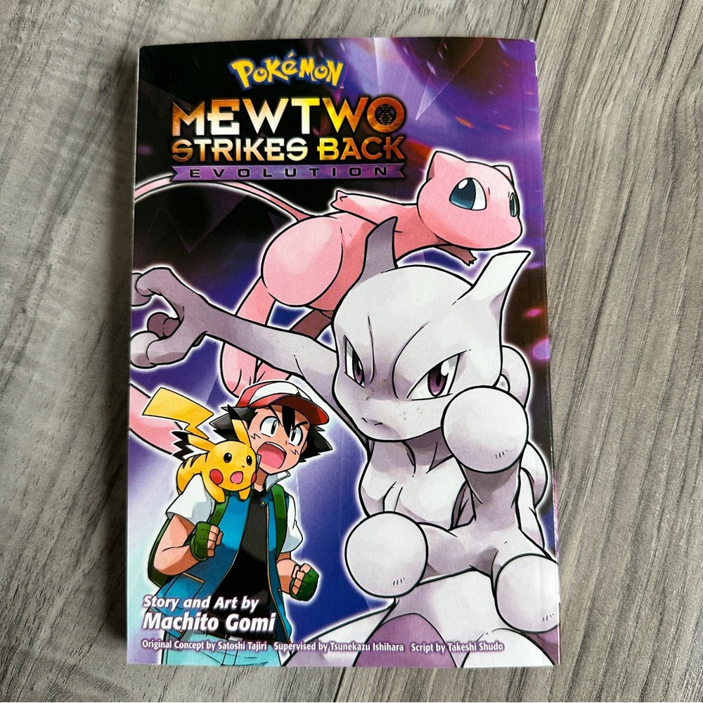 2020 Pokemon Mewtwo Strikes Back Evolution Paperback Book